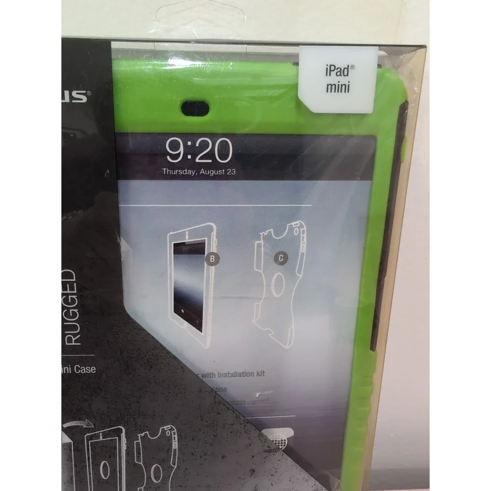 NEW Targus SafePort Rugged Case for iPad Mini (Green) 7.9 Screen 1st Generation‎